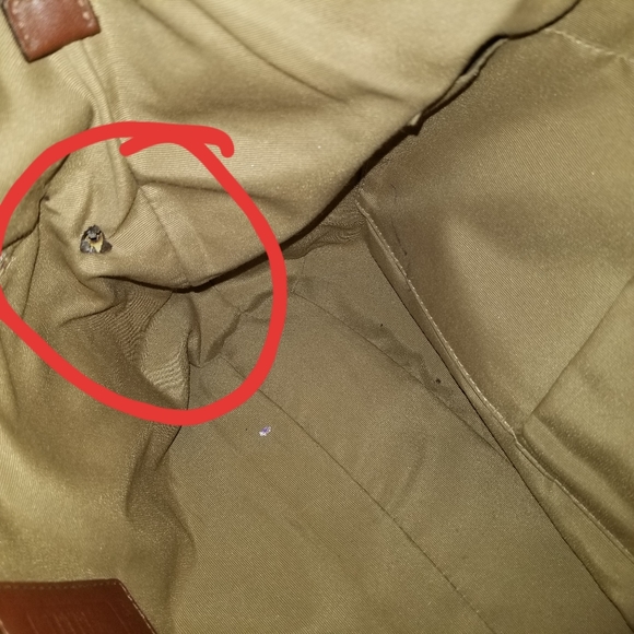 Brown Leather Coach Purse - Picture 7 of 8